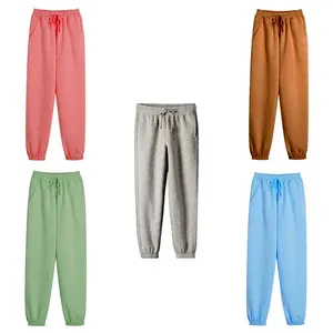 Outfit Celana Jogger Sweatpants Jumbo XXL Wanita Pria Untuk Olahraga Santai Hangout Sport