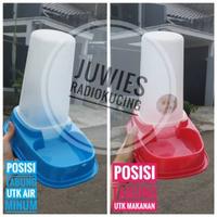 Gambar Pet Bowl Dispenser Tabung 1,5 lt Anti Semut - Tempat Makanan Minuman Kucing Anjing Kelinci Hewan [ JUWIES RADIO KUCING ] dari RADIO KUCING Kota Bandung 3 Tokopedia
