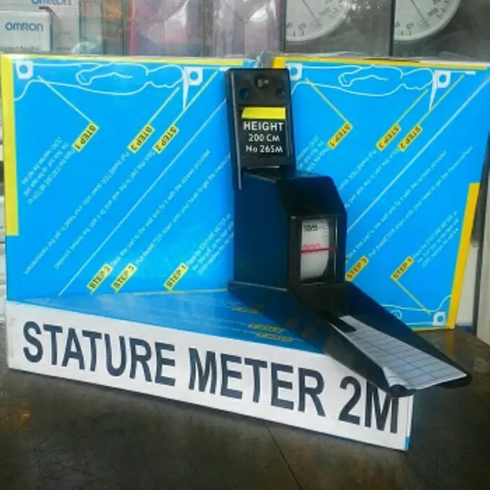 SELLA Alat Pengukur tinggi badan Stature meter 2 Meter 3