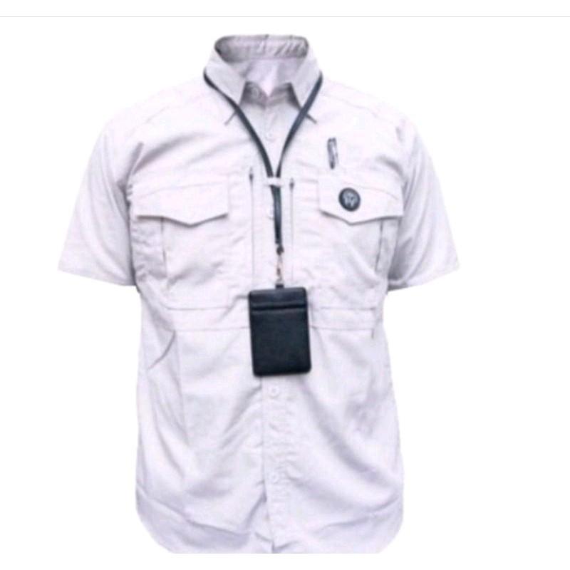kemeja M.TAC ukuran jumbo tangan pendek 3xl sampai 6xl 1