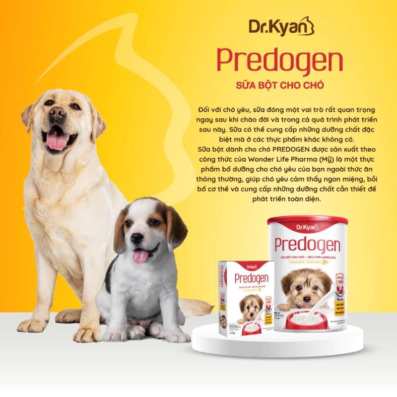 Product Introduction of Sữa Bột Dr.Kyan Predogen hỗ trợ cho chó ốm, còi xương, răng kém, túi 110g 11