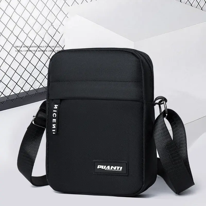 Túi Nam, Chất Liệu Vải Oxford Nylon Mới, Không Thấm Nước, Túi Đeo Vai, Túi Đeo Chéo Thường Ngày Ngang Và Dọc Bag Da 6