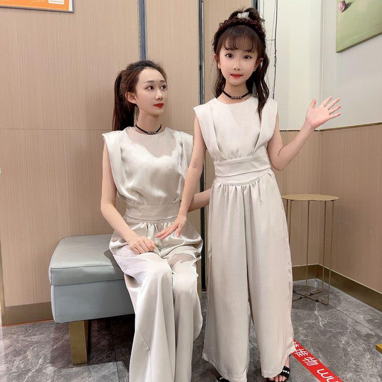 Product Introduction of Bộ Quần Ống Rộng, Thiết Kế Đặc Biệt, Chất Liệu Sa Tanh Mượt Mà, Phong Cách Pháp, Thanh Lịch Và Thời Trang, Phong Cách Hàn Quốc, Thích Hợp Cho Phong Cách Xã Hội Nữ Áo Women Top 4