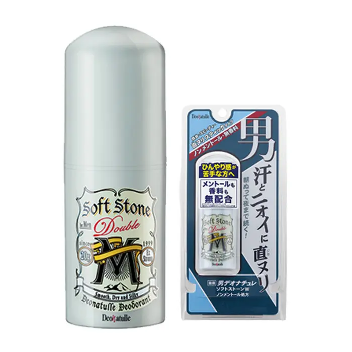 DEONATULLE DEODORANT SOFT STONE STICK ORIGINAL JEPANG - Men Abu [ELS] 0