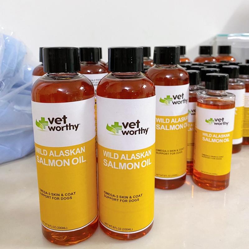 Dầu cá hồi Vet Worthy Salmon Oil