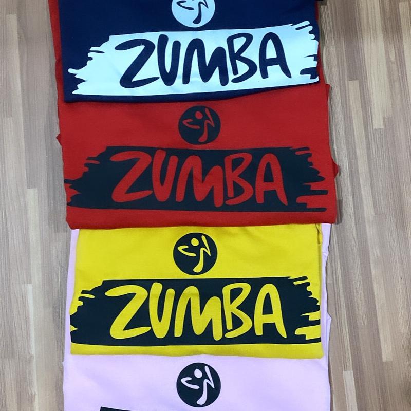 Atasan Baju Senam Zumba Lgo Dash Rumbai New / Kaos Senam Zumba Wanita Sport regular warna biru botol 2
