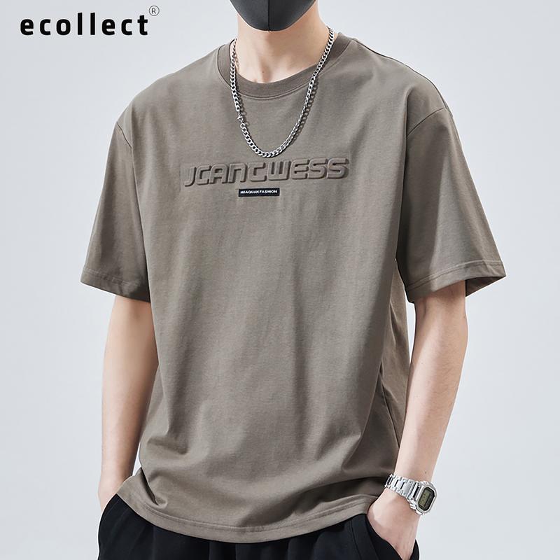 Áo Thun Nam Tay Ngắn ECOLLECT CT10 – Phong Cách Trẻ Trung, Thoáng Mát Cho Mùa Hè