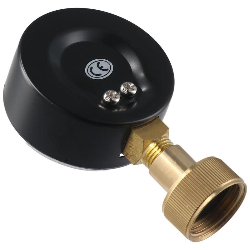 Stainless Steel Case 0-200 Psi Water Pressure Test Gauge 2.5" Dial Size 3/4" Female Thread Digital Display Manometer Dual Scale Dial Gauge House Tube 3