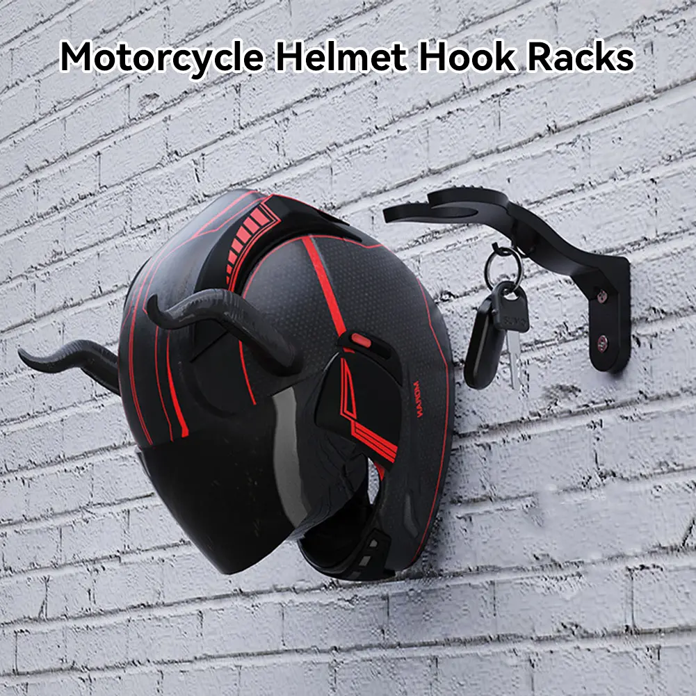 Multipurpose Motorcycle Helmet Hook Racks Hook Hanger Mount Hooks for ...