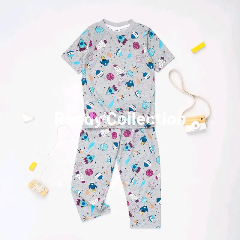 STELAN ANAK KARAKTER Lengan pendek Celana Fashion 0