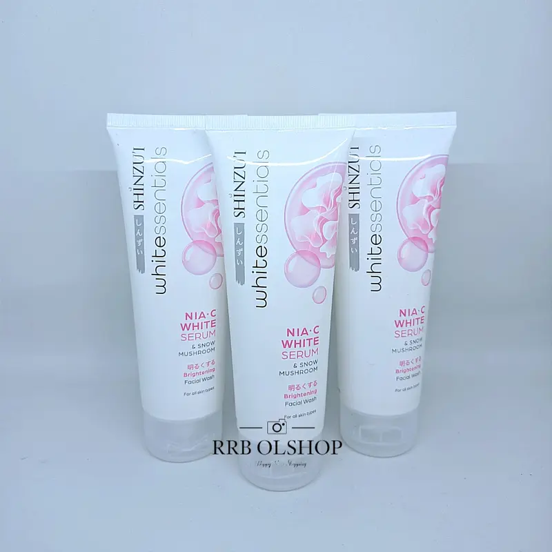 DBS _ PAKET LENGKAP SHINZUI 5 IN 1 - Body Scrub 110GR - Body Lotion 100ML - Facial Foam 80ML - Body Cleanser Refill 180ml - Glow Spa 130 ml 1
