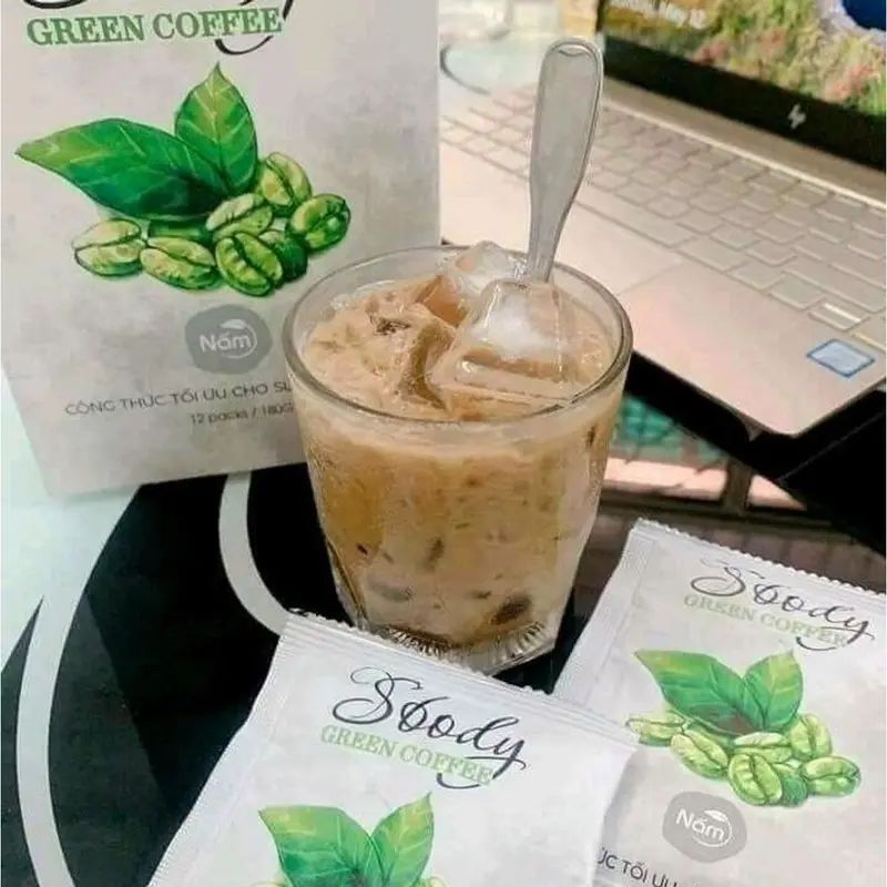 Cà phê nấm sbody hộp 12 gói  Cafe 1