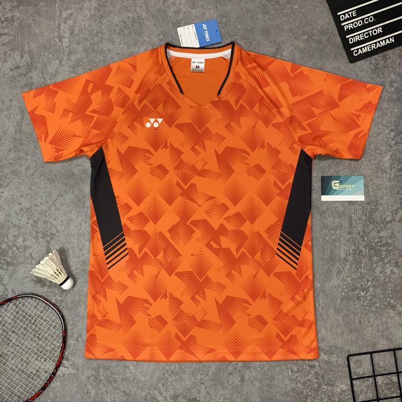  ÁO CẦU LÔNG YONEX MÀU CAM TUYỂN NHẬT BẢN Chất Vải Xịn Mới Ra Mắt 2024 