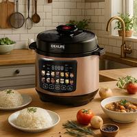 Gambar IDEALIFE - Digital Presure Cooker - Panci Presto Digital(6 Litre) - PC-6002 dari IDEALIFE ONLINE STORE Kota Administrasi Jakarta Utara 1 Tokopedia