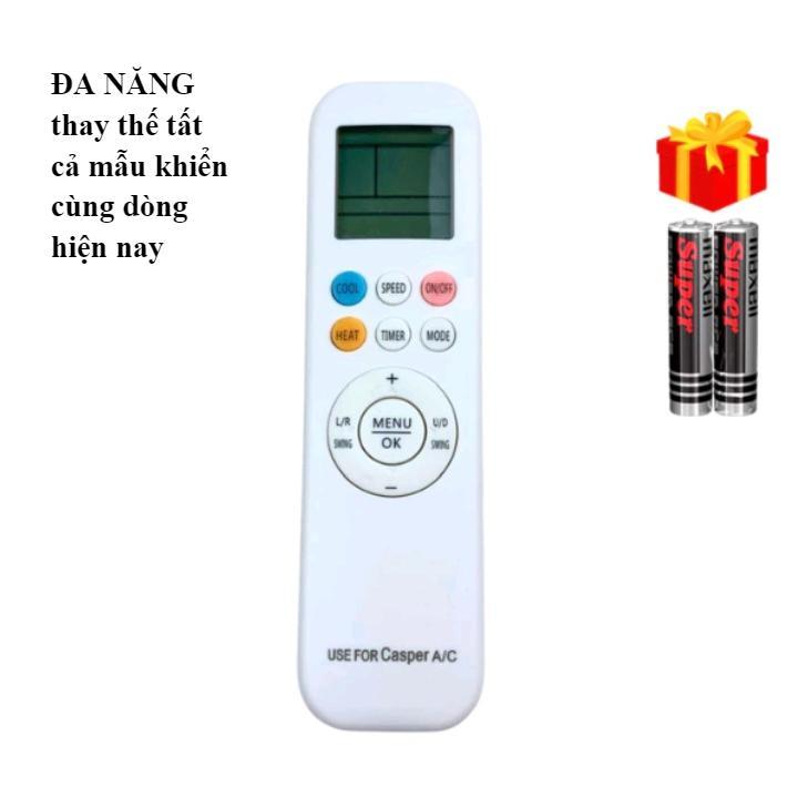 Remote Điều Khiển Điều Hòa CASPER đa năng thay thế tất cả các mẫu cùng dòng 1