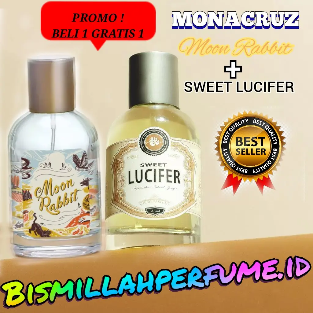 Parfum Moon Rabbit Sweet LUCIFER Eau De Parfume 35 Ml Almond Orange Perfume Licorice Pear
