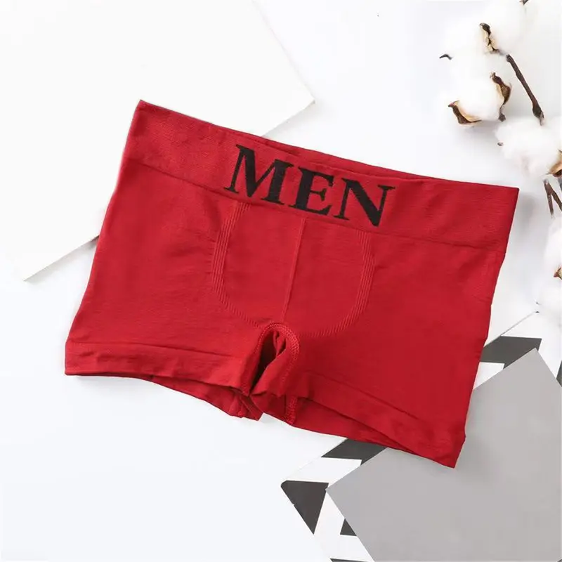quần sịp nam Boxer quần xì nam lạnh sịp đùi co dãn mềm mát đồ lót kháng khuẩn Quần Boxer Nam Menswear 7