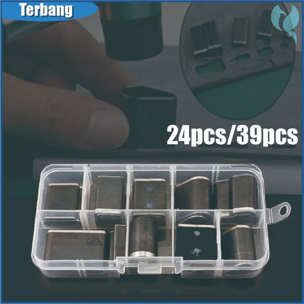 24 Pcs /39Pcs Hollow Hole Space Cutter Punch Set Handmade Leather Punching Alat Pembolong Kulit Handmade Diy Bahan Baja