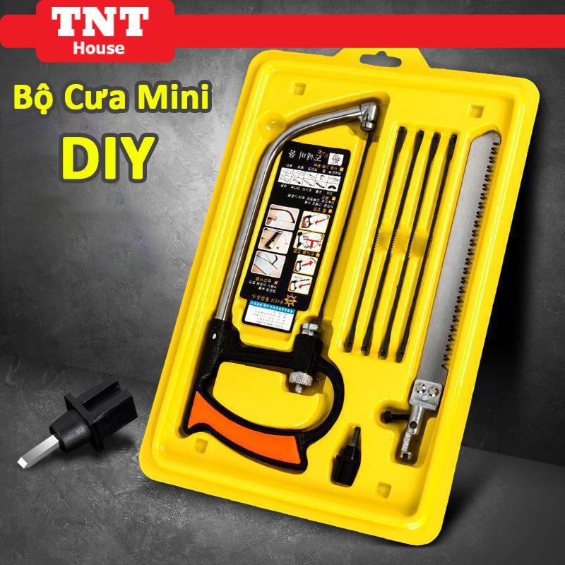 Bộ Cưa Đa Năng 6 Lưỡi Thủ Công Mỹ Nghệ - Cưa Gỗ, Sắt, Lọng Chỉ Mini Cầm Tay DIY - Bộ Cưa Tay Mini Đa Chức Năng TNT HOUSE