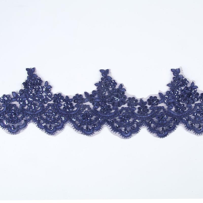 Product Introduction of Vải Ren Kim Sa, 1 Sân, Trang Trí Lưới Venise Hoa, May Vá Thủ Công, Thích Hợp Cho Váy Cưới, Rộng 15CM 4