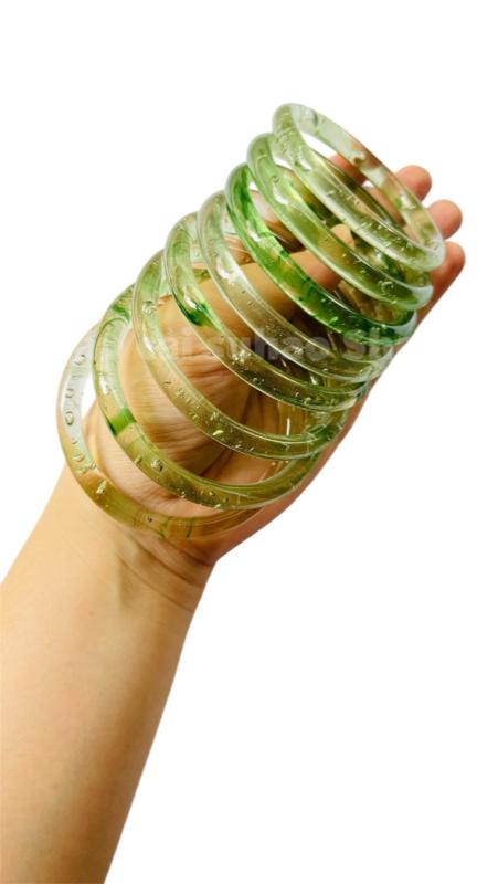 Product Introduction of [ Hàng mới về ] Vòng tay nữ trong suốt , vòng đá nhiều màu xinh xắn ( Tặng kèm hộp ) 5