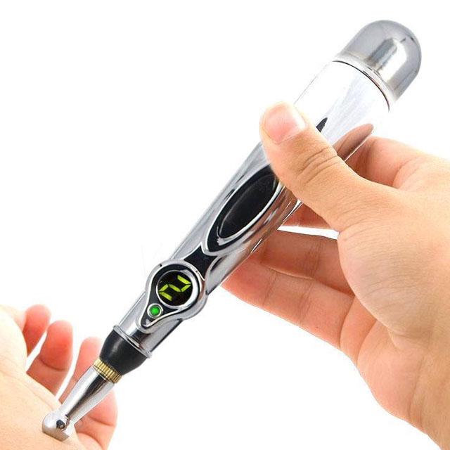 Product Introduction of ￼Bút Châm Cứu Bấm Huyệt Trị Liệu Xung Điện 3 Đầu Bút Day Huyệt Massage Pen W912 Hàng Cao Cấp 4