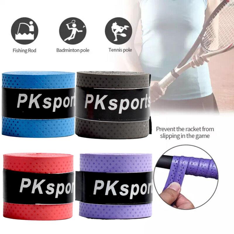 Product Introduction of Breathable Tennis Racket Fishing Rod Wrap Tapes Grip Racket Grip Tapes Belt Non-Slip Badminton S0R6 29
