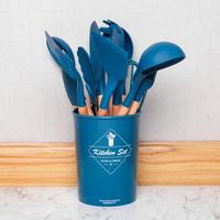 Gambar Gothic Blue Kitchen Utensils Bucket / Tempat Penyimpanan Spatula Masak dari Brewsuniq Store Kota Medan 2 Tokopedia