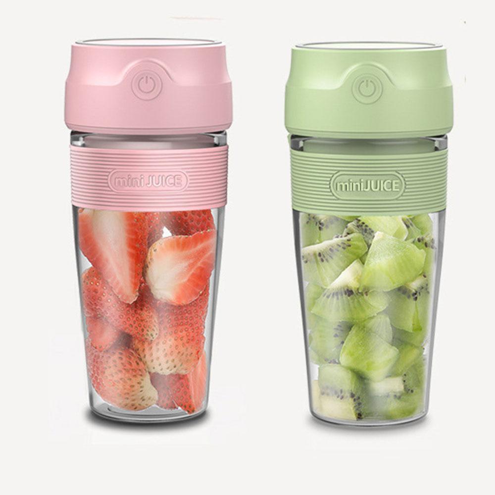 300ml Portable Juice Maker Juicer Cup Electric USB Rechargeable Blender  Bottle