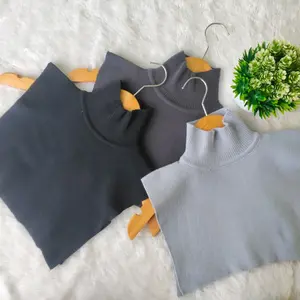 AQILSA Mangset Leher Rajut  Premium Bahan Adem iner leher penutup dada