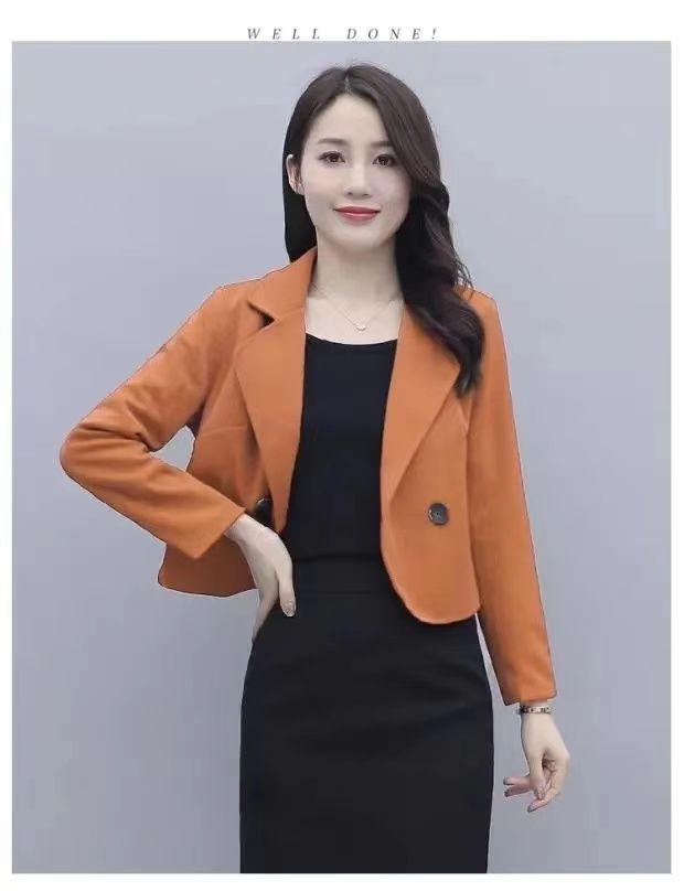 Product Introduction of Áo Khoác Ngắn Phù Hợp Với Doanh Nghiệp Nhỏ Hàng Mới Về, Dành Cho Nữ, Phong Cách Phương Tây, Bộ Sưu Tập Thu Đông Năm 2025, Phong Cách Hàn Quốc, Dễ Phối Đồ, Cỡ Nhỏ Và Mỏng, Áo Len 9
