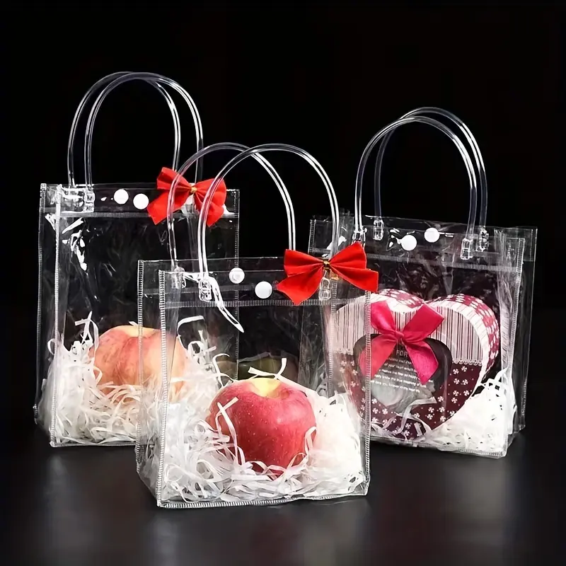Beg Hadiah PVC Lutsinar, 20pcs, Sesuai untuk Majlis Bridesmaid ...