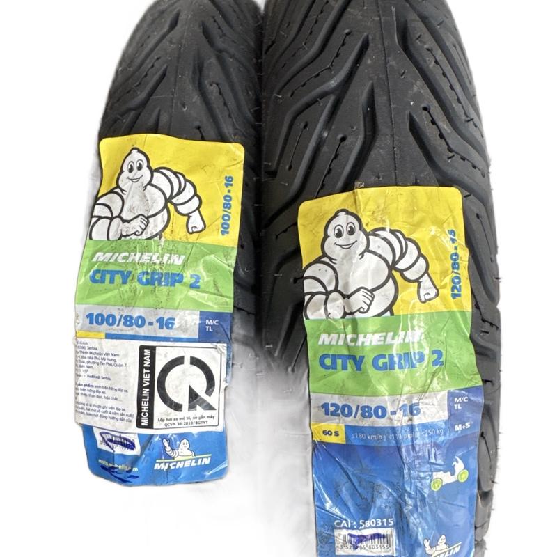 Vỏ lốp xe máy michelin Shvn 125 150 160 300i 350i city grip 2 nhập khẩu Châu Âu chống Đinh chống trơn trượt Phụ Kiện Vành Phụ Tùng