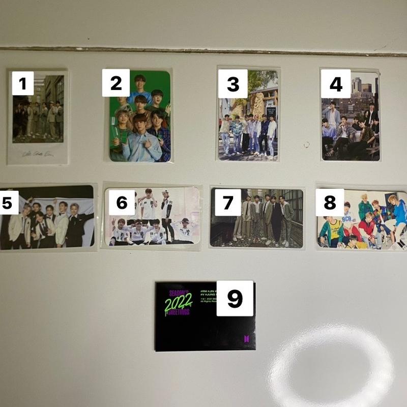 Photocard Official BTS 0