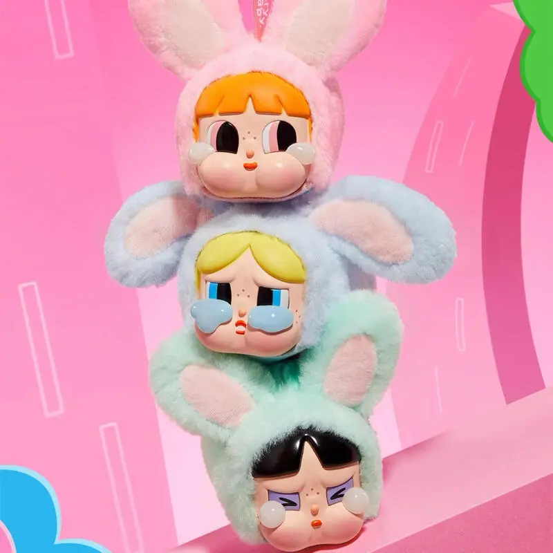 Chủ Đề Powerpuff Girls, CRYBABY, Nhồi Bông Mặt Vinyl, Hàng Chính Hãng / Chính Hãng, 1000 miếng, Bao Gồm Hộp Bd Đồ Chơi Toy nommi  blind  box baohieu  blind  box