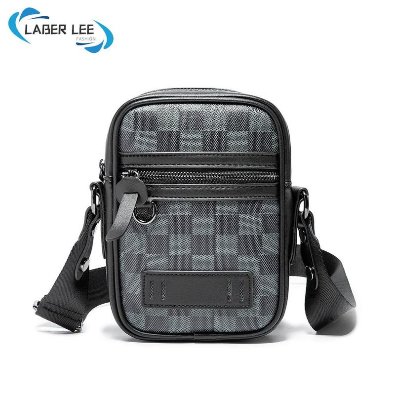 LABER LEE Small Sling Bag Men Arrival Fashion PU Leather Crossbody ...