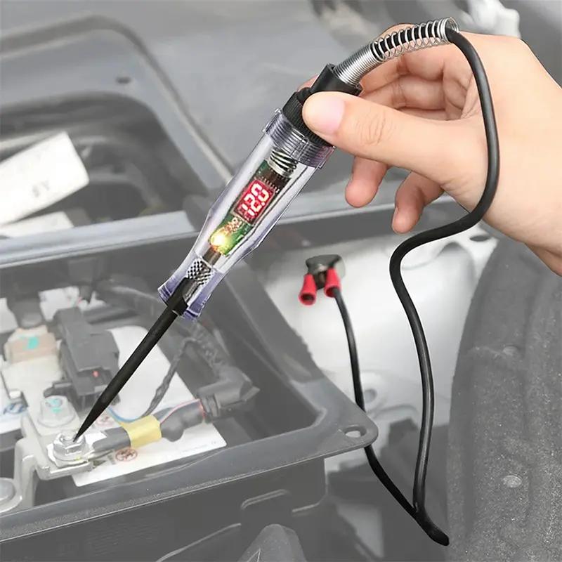 Bút thử điện ô tô đa năng đèn kiểm tra mạch điện 6V 12V 24V đèn LED siêu sáng…