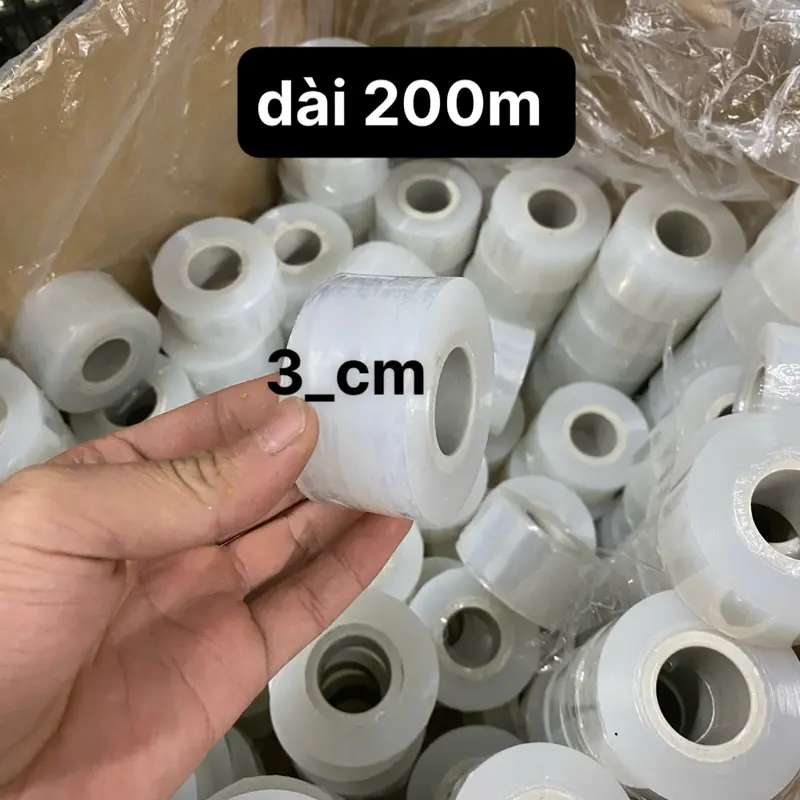băng ghép cây tự huỷ bản 3cm và 5cm dài 200m 1