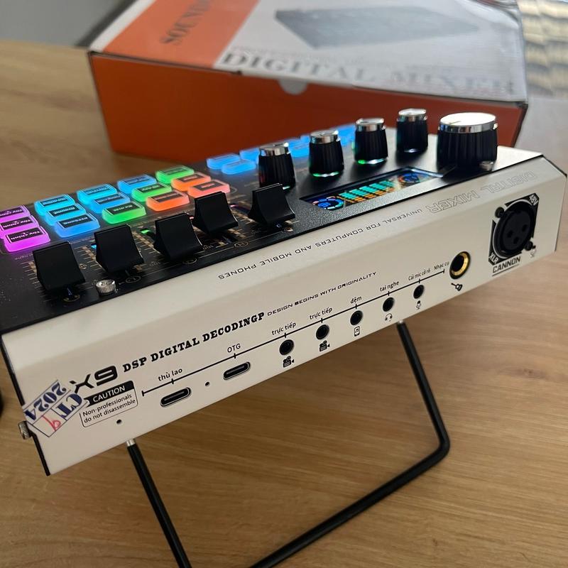Bộ Sound Card X9 Đời Mới Và Mic PC K320 48V Hát Thu Âm, Karaoke, Hát LiveStream Các Nền Tảng, Âm Thanh Chất Lượng Cao, Có Bluetooth, Hiệu Ứng Vui Nhộn, Giả Giọng, Autotune,.. 2