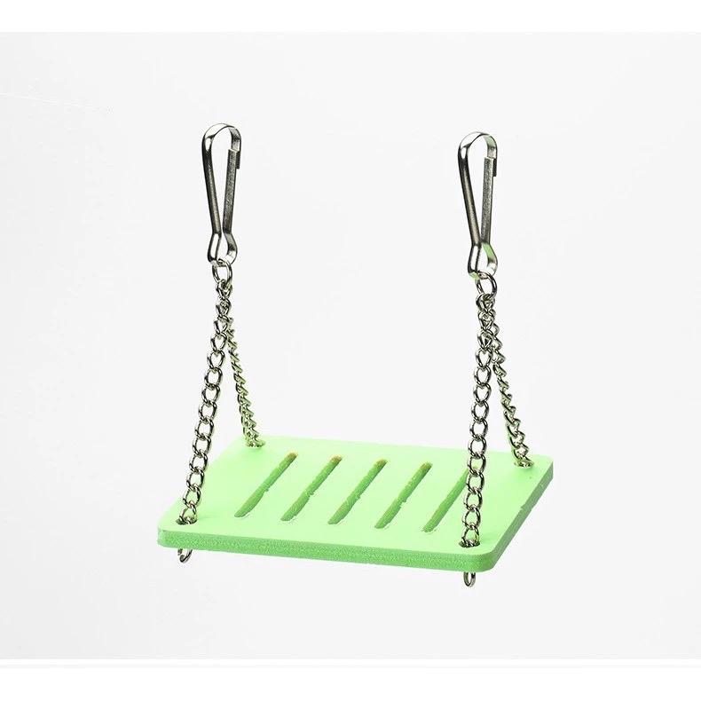 ￼Xích đu cho hamster, xích đu deco chuồng cho hamster 2