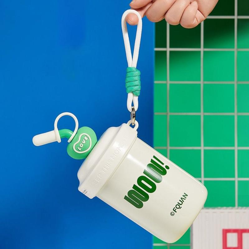 Product Introduction of Kawaii 580ML/520ML Water Bottles Straw Dust Cap With Straw Whey Protein Shaker Bottle Leak-proof High-capacity Stirring Cup Fruit Juice 20