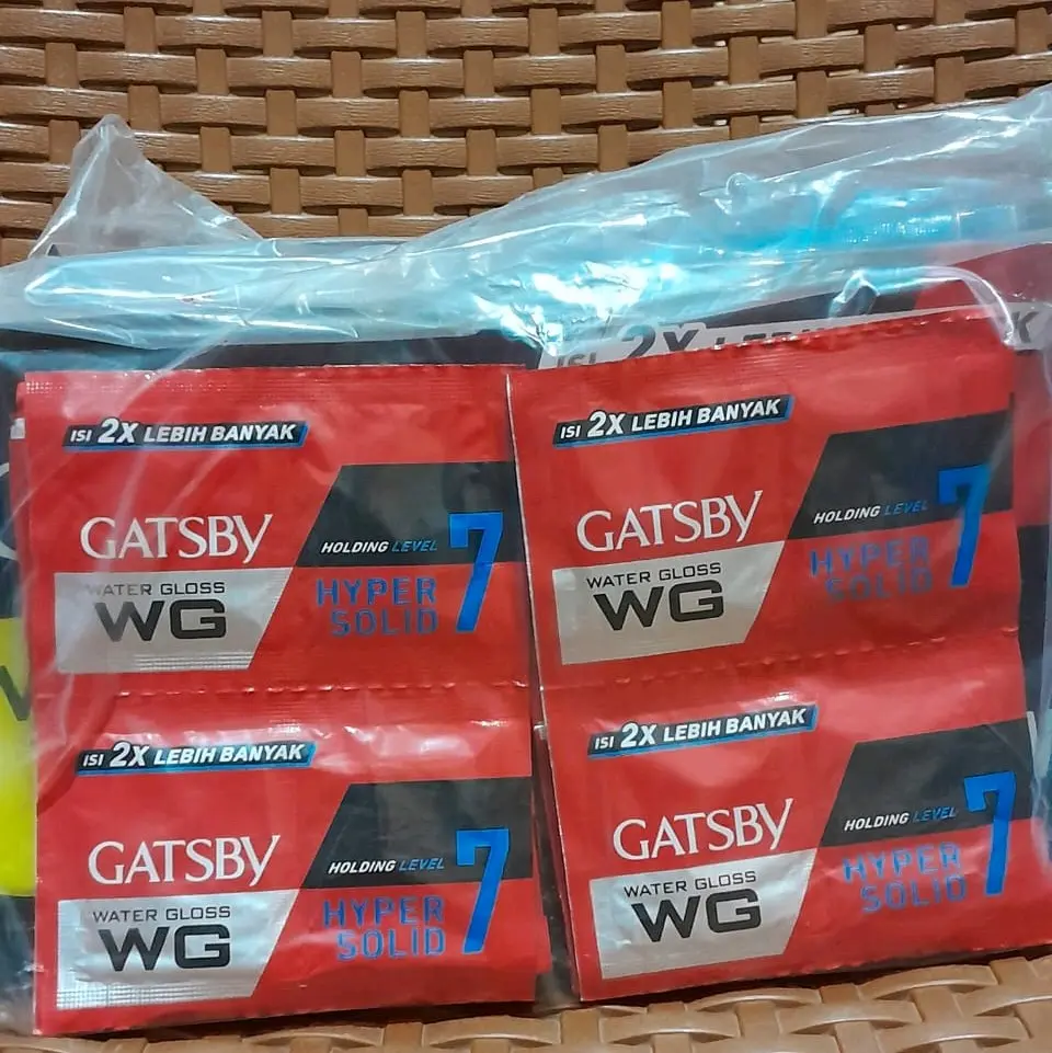 Gatsby WG merah isi 48 pcs