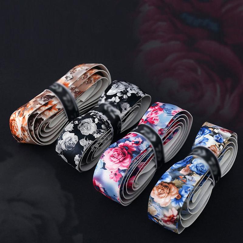 Product Introduction of Colorful Badminton Accesorios Sweat-absorbent Badminton Overgrips Anti-Slip Fishing Tackle Fishing Rod Sweatband Rod Sweat Tape Fishing Rod Belt Tennis Grip Tape 8