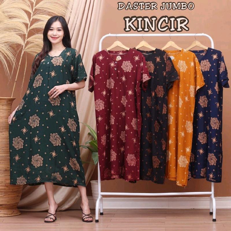 Daster Jumbo Rayon 100rb Dapat 3 Pcs Daster Wanita Busui Bumil Kancing Depan Bahan Rayon Nyaman 8
