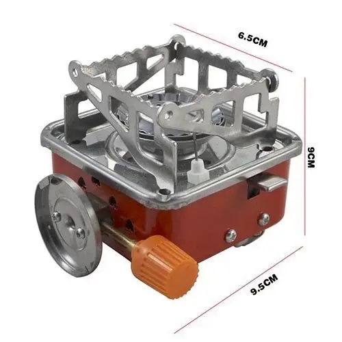￼Bếp ga du lịch xếp gọn, Bếp Ga Mini gấp gọn du lịch dã ngoại, cắm Trại đa chức năng tiện lợi-TR393 Camping Camping ( không bao gồm bình ga ) bepgas dango ai 5