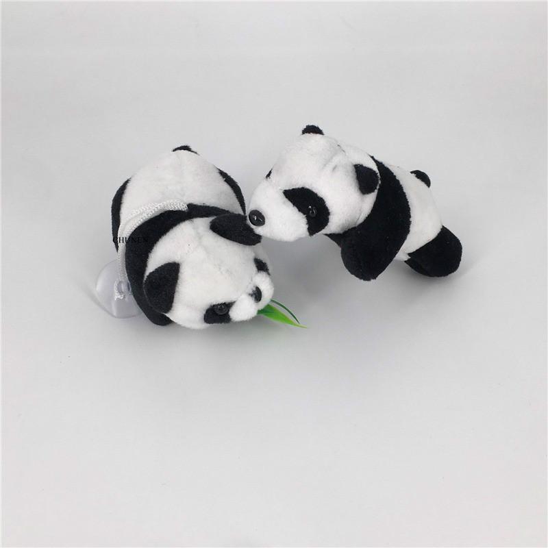 Product Introduction of Cute Panda Plush Toy  10CM Kid's Keychain Doll   Stuffed Animal  Children Toys 0