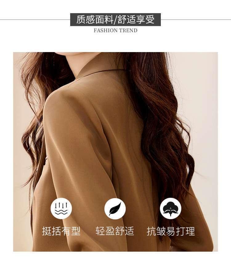 Product Introduction of Áo Khoác Vest Ngắn, Cao Cấp, Thích Hợp Cho Mùa Xuân Và Mùa Thu, Hàng Mới Về Năm 2025, Phong Cách Thường Ngày Nhỏ Thanh Lịch, Bộ Đồ Công Sở, Dành Cho Nữ, Áo Trên Top Women 10