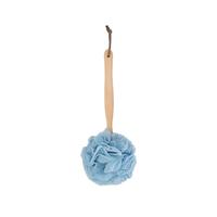 Gambar OHSOME - Alba Sol Bath Brush Sikat Mandi Shower Puff Dengan Pegangan Kayu Blue | Pink Kain - Blue dari OHSOME Homeliving Kab. Bekasi 2 Tokopedia