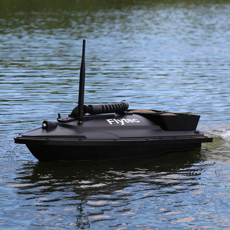 Product Introduction of Flytec 2011-5 500M Remote Control Carp Fishing RC Bait Boats 1.5 kg Loading Smart Fishing Hook Attach Tool Radio Control Toys 24