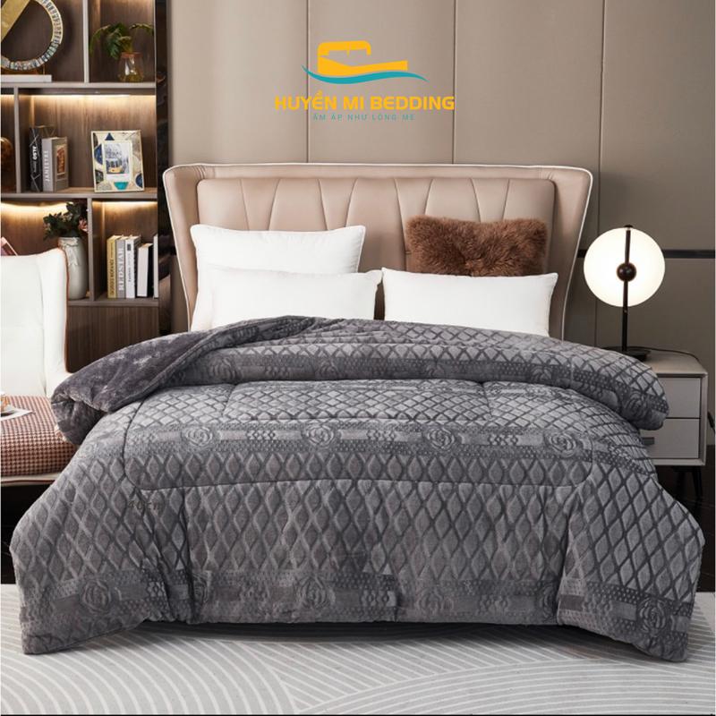  CHĂN LÔNG THỎ - COCO CHÍNH HÃNG - NHẬP KHẨU HÀNG CAO CẤP Mẫu Mới 2023 nặng 4kg 